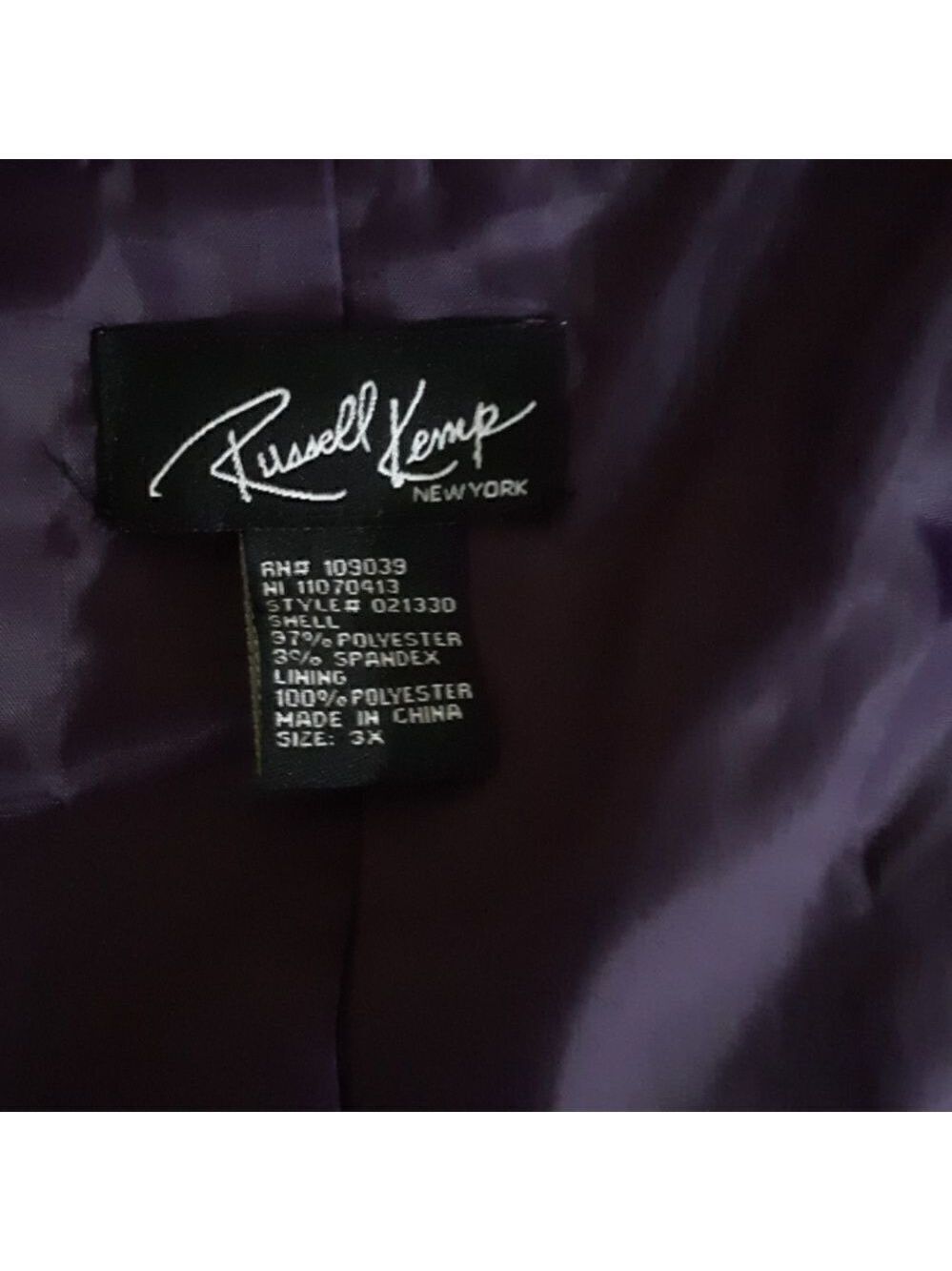 Russell Kemp New York  Geometric Blazer - Picture 6 of 6
